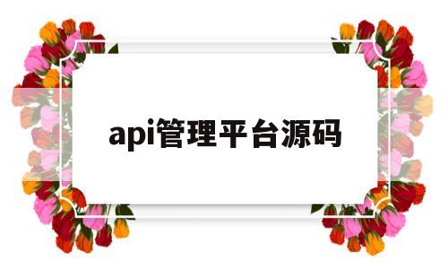 api管理平台源码(api管理系统php源码)