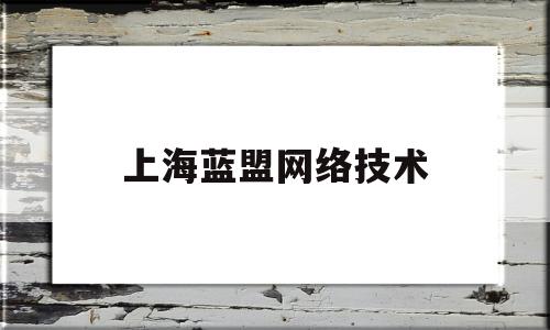 上海蓝盟网络技术(上海蓝盟网络科技有限)